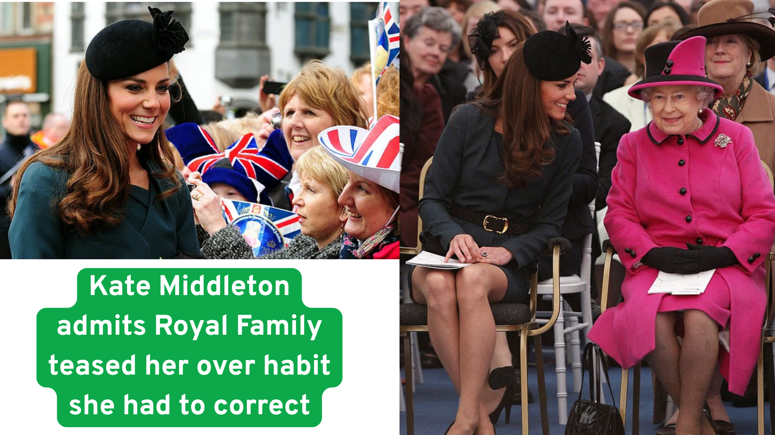 Kate Middleton admits Royal Family teased her over habit she had to correct