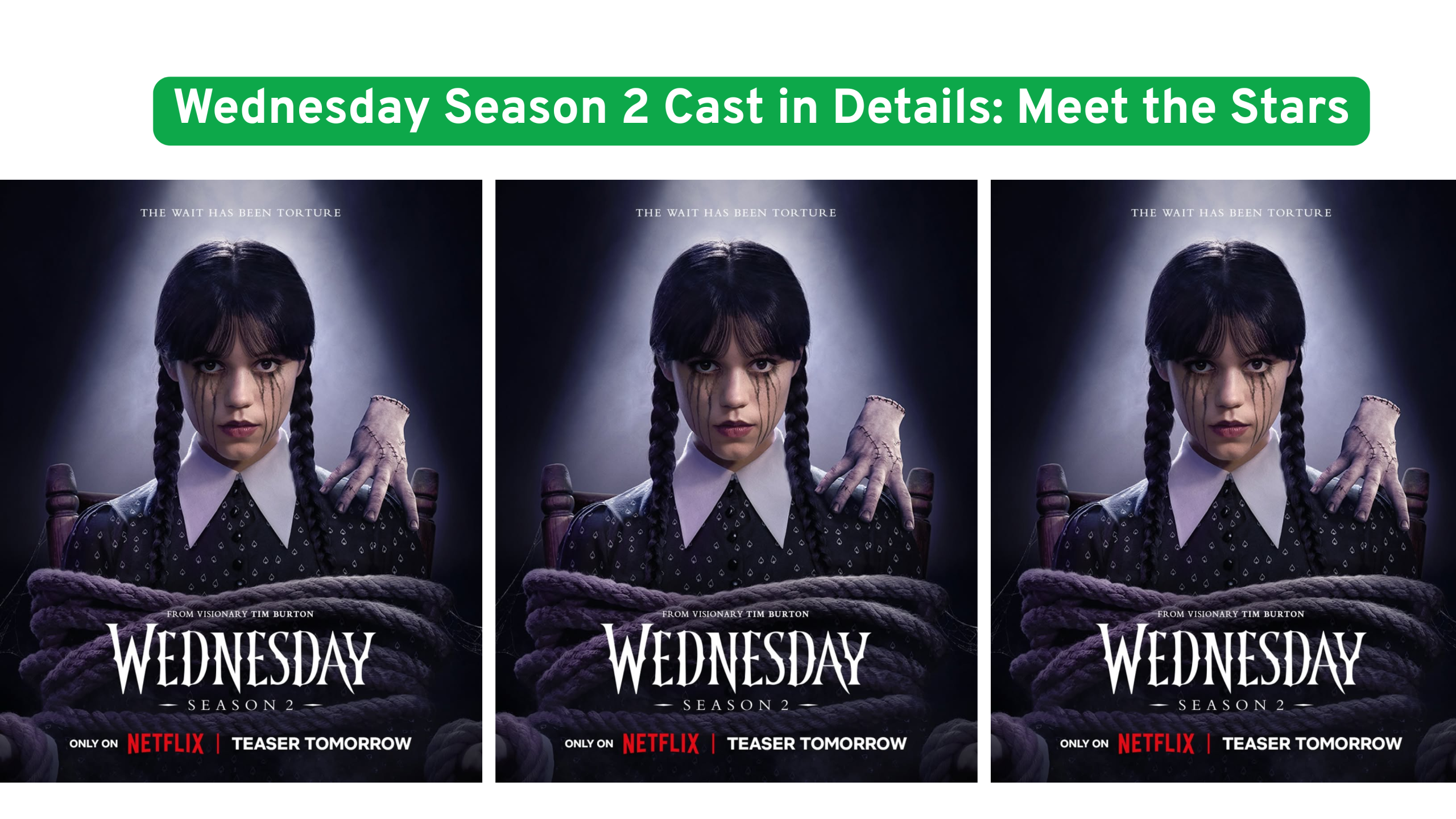 Wednesday Season 2 Cast in Details: Meet the Stars