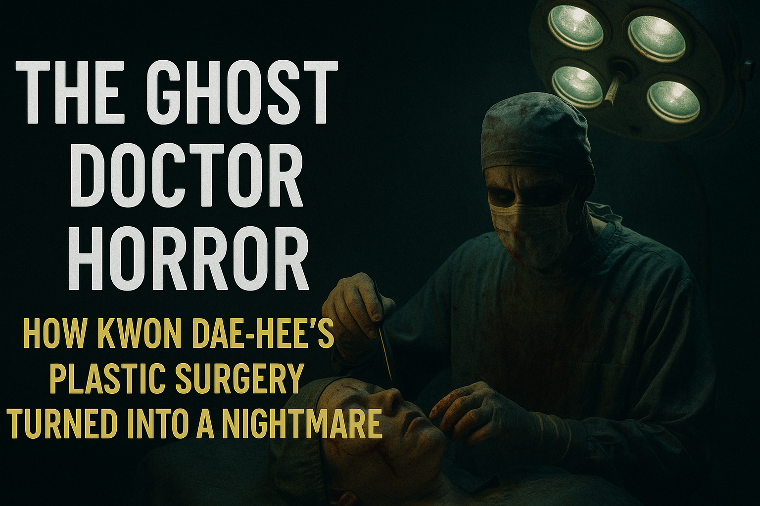 The Ghost Doctor Horror